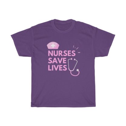 Nurses Save Lives Tee - Image 10