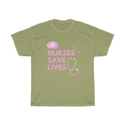 Nurses Save Lives Tee - Image 5