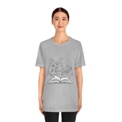 Cute Flower Book Tee - Image 20