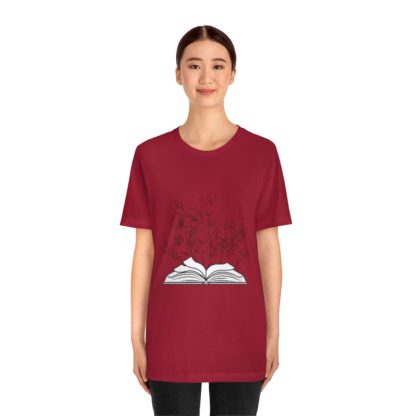 Cute Flower Book Tee - Image 41