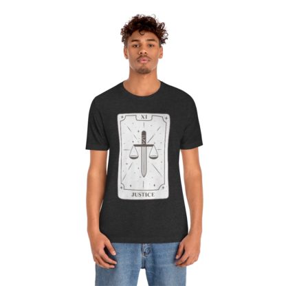 Justice Tarot Card Tee - Image 12