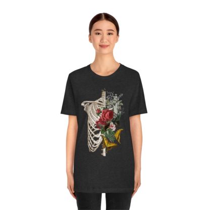 Women's Ribs and Flowers Tee - Image 2