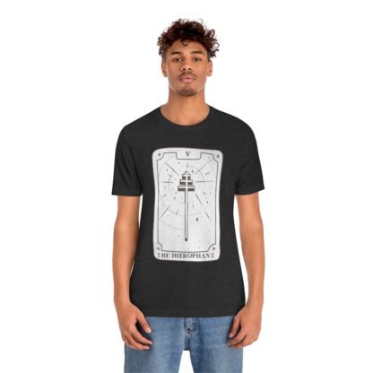 The Hierophant Tarot Card Tee - Image 12