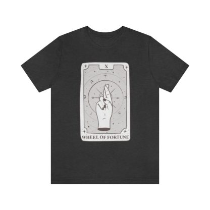 Wheel of Fortune Tarot Card Tee - Image 10