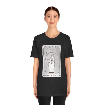 Wheel of Fortune Tarot Card Tee - Image 11