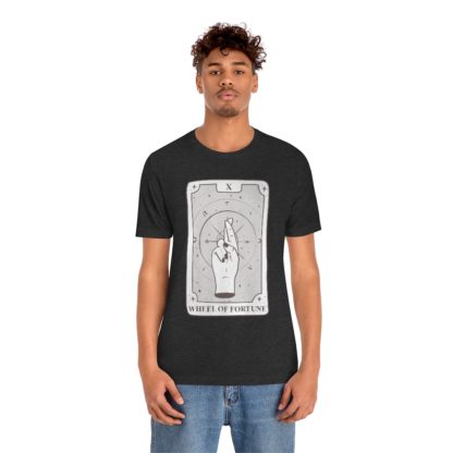 Wheel of Fortune Tarot Card Tee - Image 12