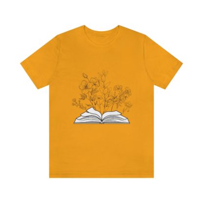 Cute Flower Book Tee - Image 10