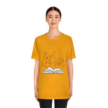 Cute Flower Book Tee - Image 11