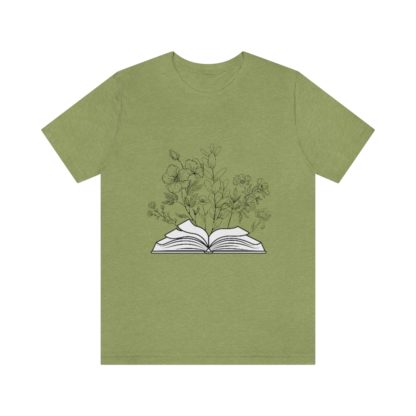 Cute Flower Book Tee - Image 13