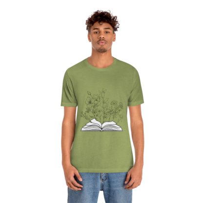 Cute Flower Book Tee - Image 15