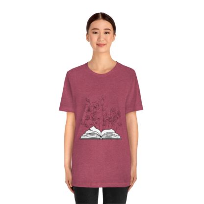 Cute Flower Book Tee - Image 32