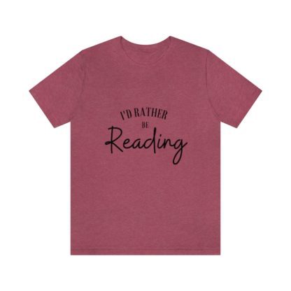 I'd Rather Be Reading Tee - Image 31