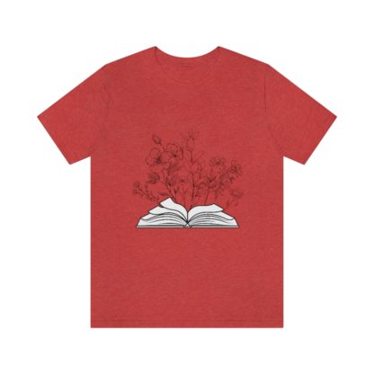 Cute Flower Book Tee - Image 34