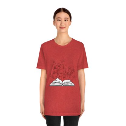 Cute Flower Book Tee - Image 35