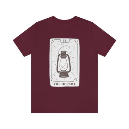 The Hermit Tarot Card Tee - Image 13