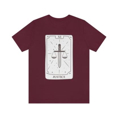 Justice Tarot Card Tee - Image 13