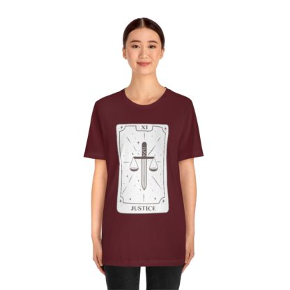 Justice Tarot Card Tee - Image 14