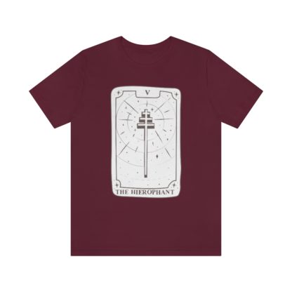 The Hierophant Tarot Card Tee - Image 13