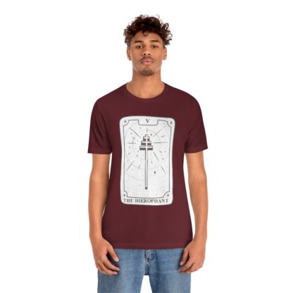 The Hierophant Tarot Card Tee - Image 15