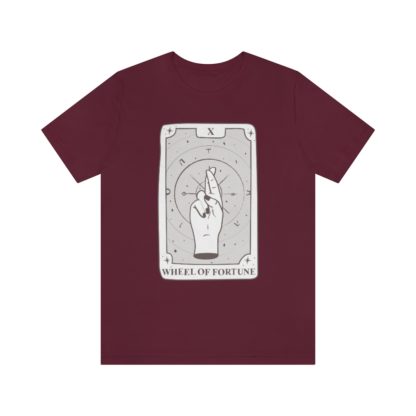 Wheel of Fortune Tarot Card Tee - Image 13