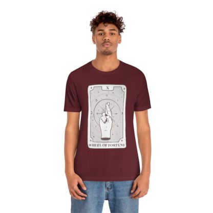 Wheel of Fortune Tarot Card Tee - Image 15