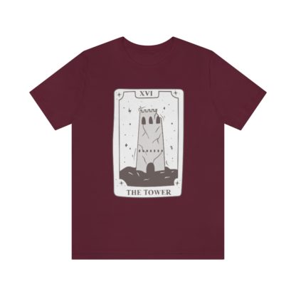 The Tower Tarot Card Tee - Image 13