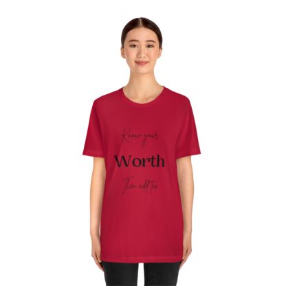 Know Your Worth Tee - Image 2