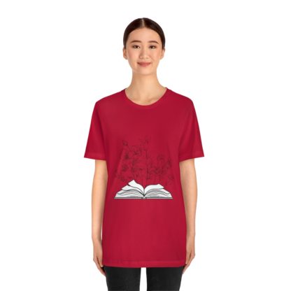 Cute Flower Book Tee - Image 38