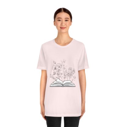 Cute Flower Book Tee - Image 8