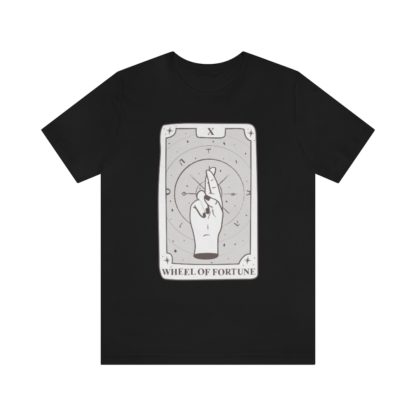 Wheel of Fortune Tarot Card Tee - Image 7