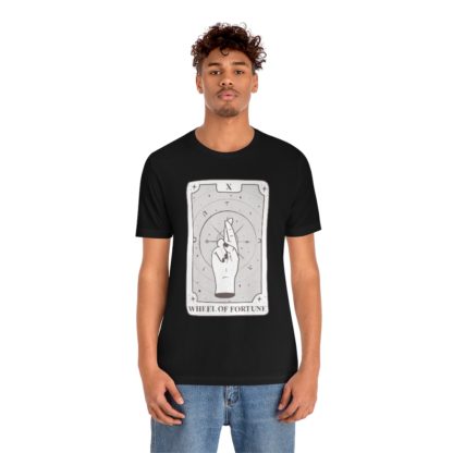 Wheel of Fortune Tarot Card Tee - Image 9