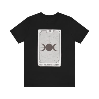 The High Priestess Tarot Card Tee - Image 7