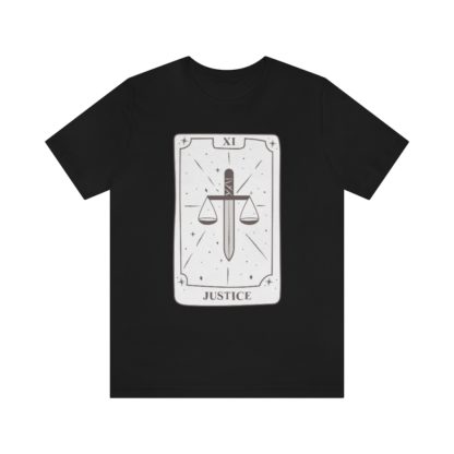 Justice Tarot Card Tee - Image 7