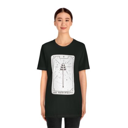 The Hierophant Tarot Card Tee - Image 2