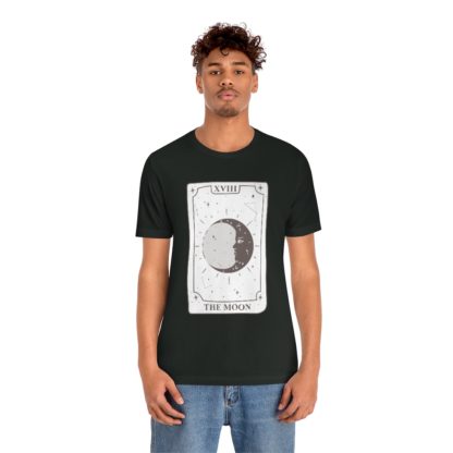 The Moon Tarot Card Tee - Image 3