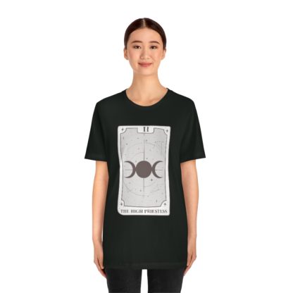 The High Priestess Tarot Card Tee - Image 2