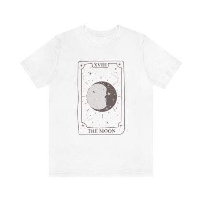 The Moon Tarot Card Tee - Image 4