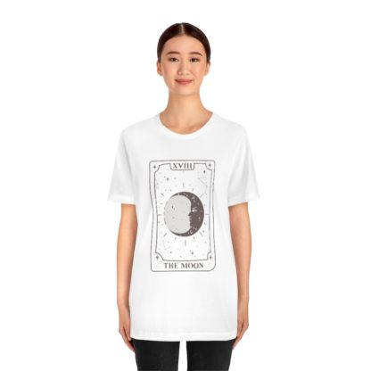 The Moon Tarot Card Tee - Image 5