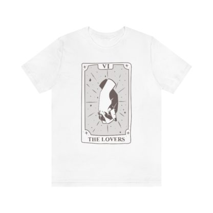 The Lovers Tarot Card Tee - Image 4