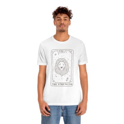 The Strength Tarot Card Tee - Image 6