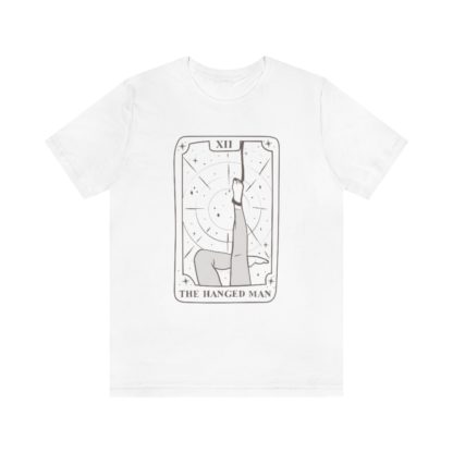 The Hanged Man Tarot Card Tee - Image 4