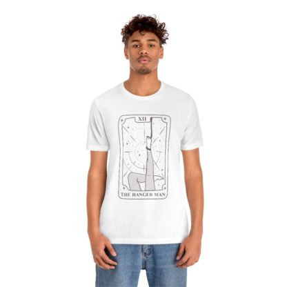 The Hanged Man Tarot Card Tee - Image 6