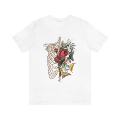 Women's Ribs and Flowers Tee - Image 4