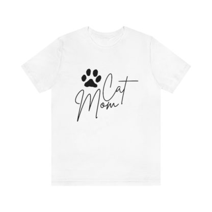 Cat Mom Tee - Image 4