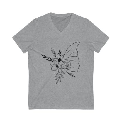 Butterfly V-Neck Tee - Image 3