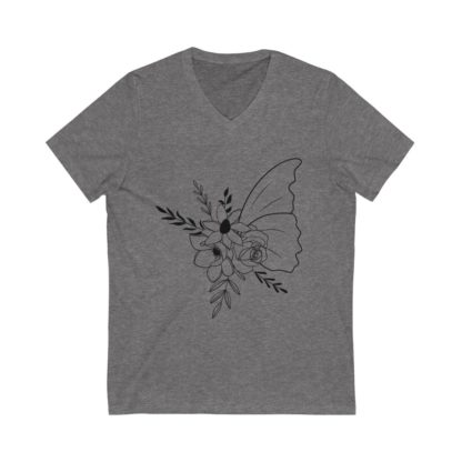 Butterfly V-Neck Tee - Image 2