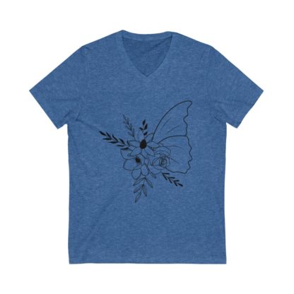 Butterfly V-Neck Tee - Image 5