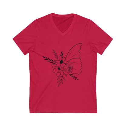 Butterfly V-Neck Tee - Image 6