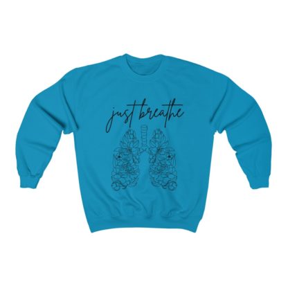 Just Breathe Crewneck Sweatshirt