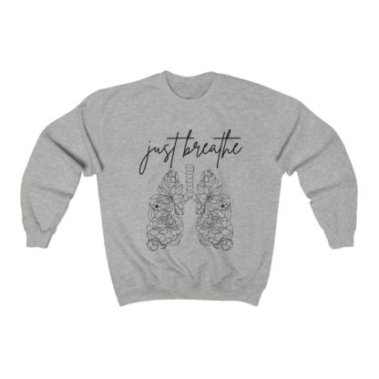 Just Breathe Crewneck Sweatshirt - Image 6